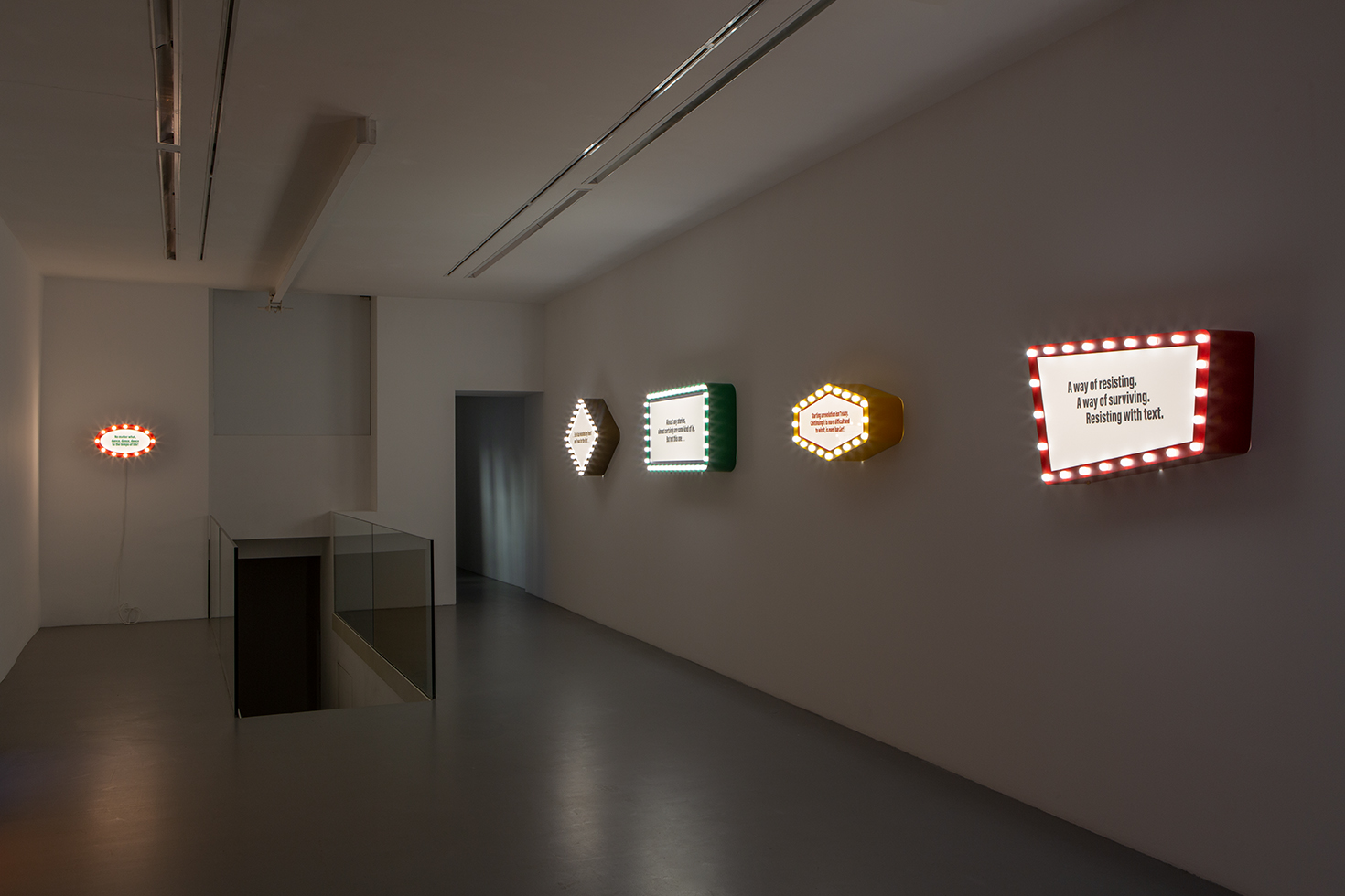 installation view at Mennour